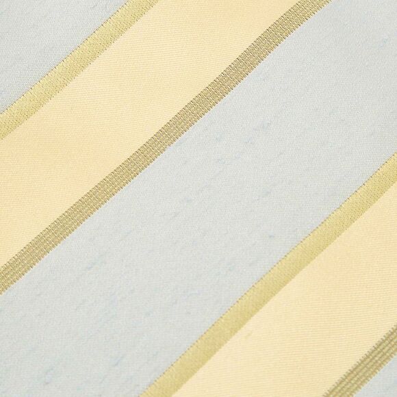 Boss By Hugo Boss Yellow/Blue Diagonal Stripe Textured Silk Tie - Picture 2 of 4